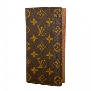 Louis Vuitton Monogram Portefeuille Brazza Long Wallet M66540 Brown Men's